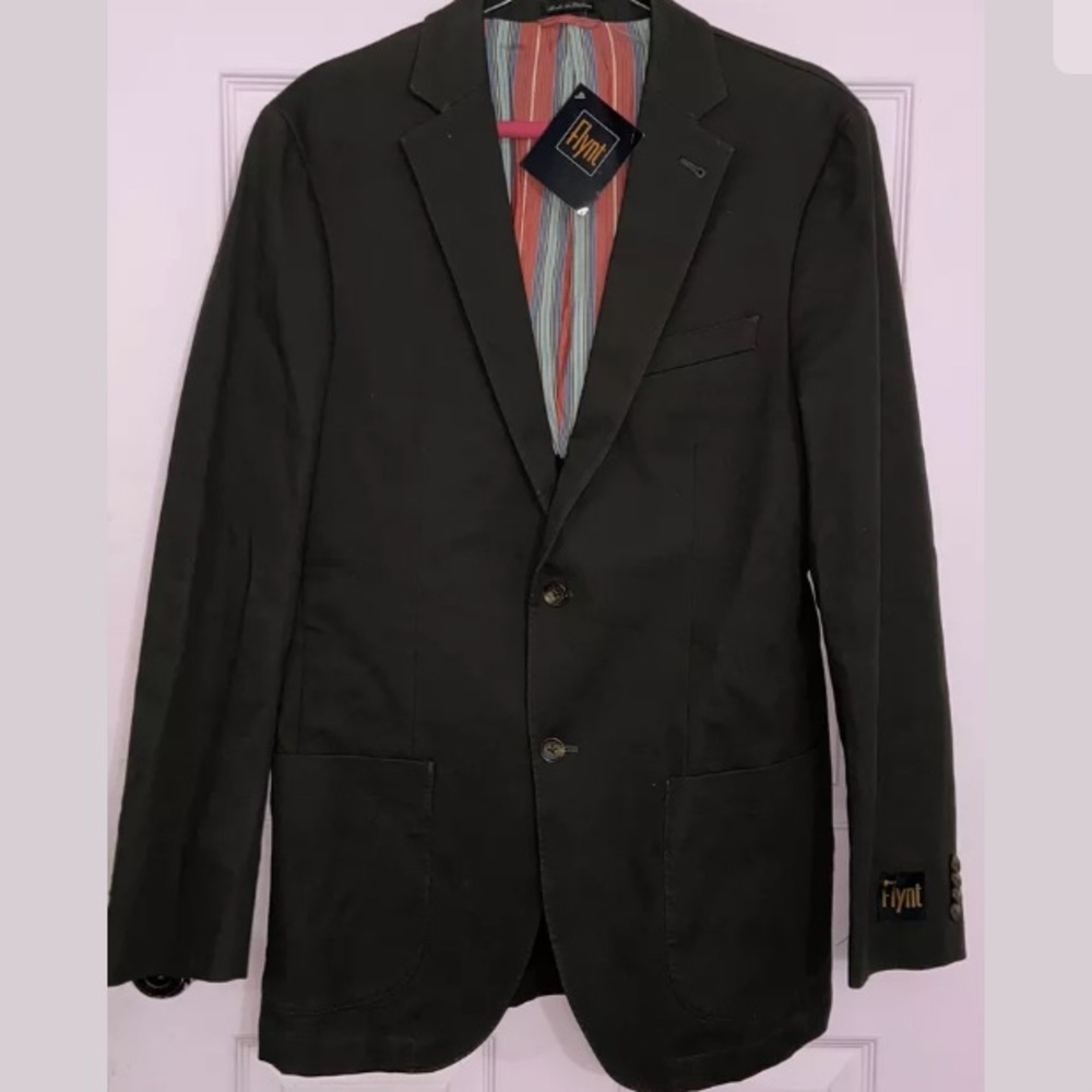NWT Mens Flynt Burton Blazer Sport Coat Jacket 42R